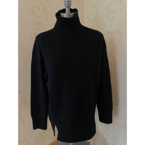 Vince 100% Cashmere Black Oversize Sweater Ladies XS - Picture 1 of 3